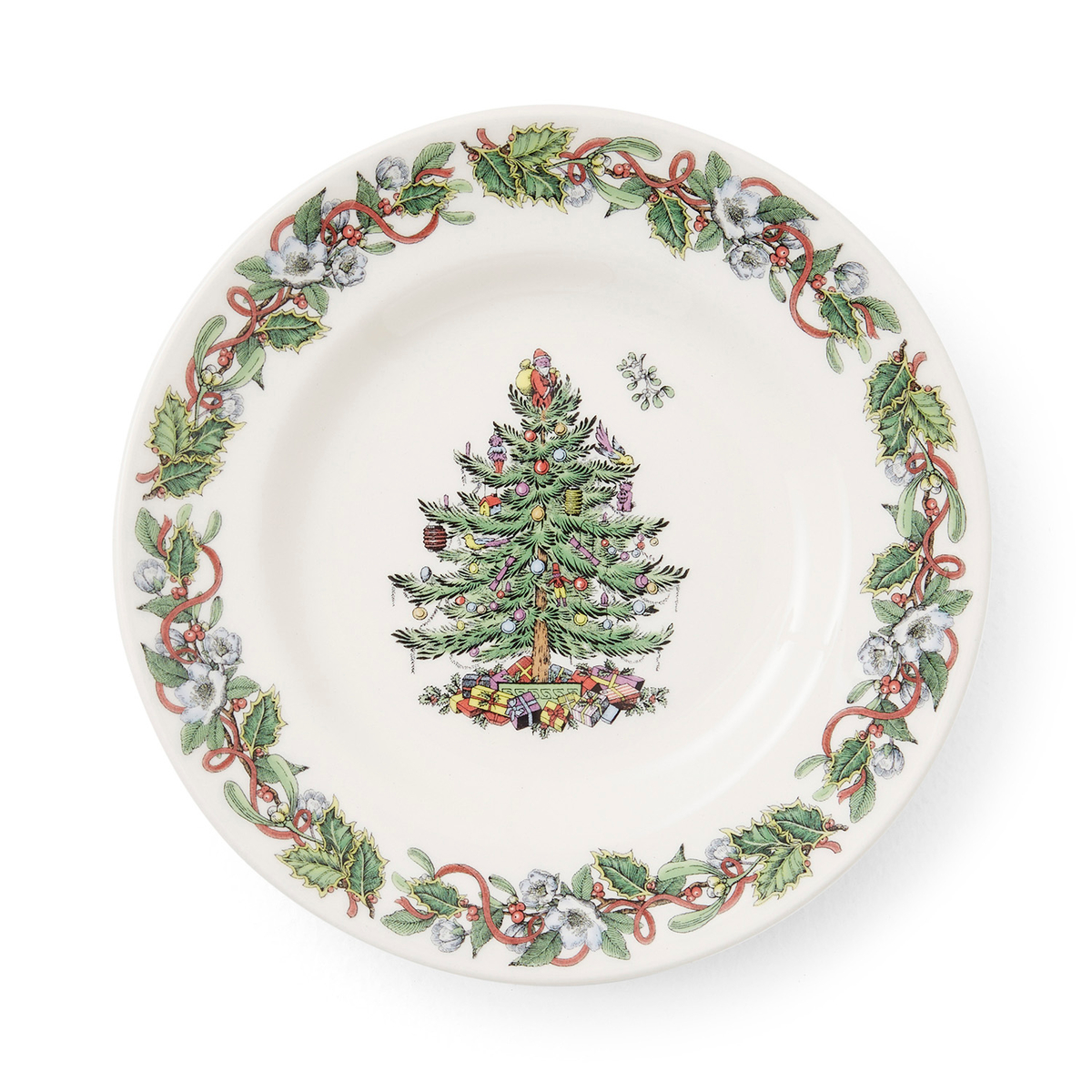 Spode Christmas Tree Wreath Tea Plate image number null